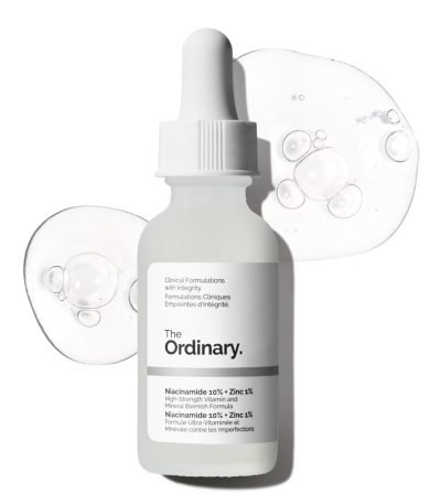 The Ordinary Niacinamide 10% + Zinc 1% 30ml serum for acne and oil control