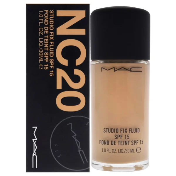 MAC Studio Fix Fluid Foundation SPF15- NC20