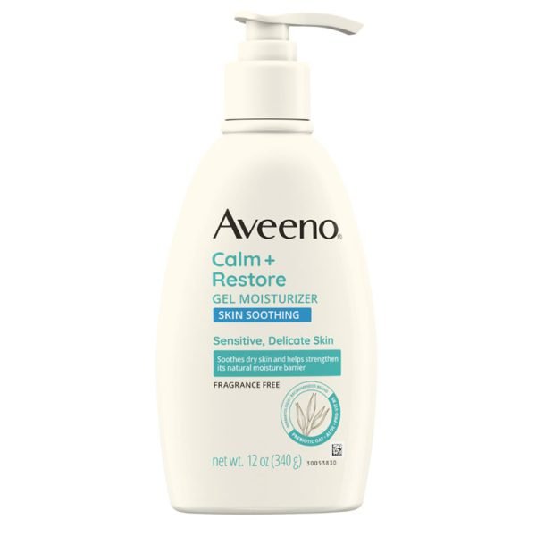 Aveeno Calm + Restore Gel Moisturizer, Skin Soothing  340ml
