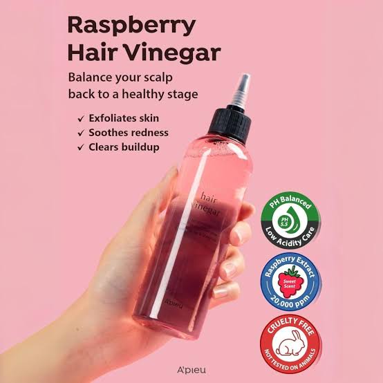 A’PIEU Raspberry Hair Vinegar – 200ml