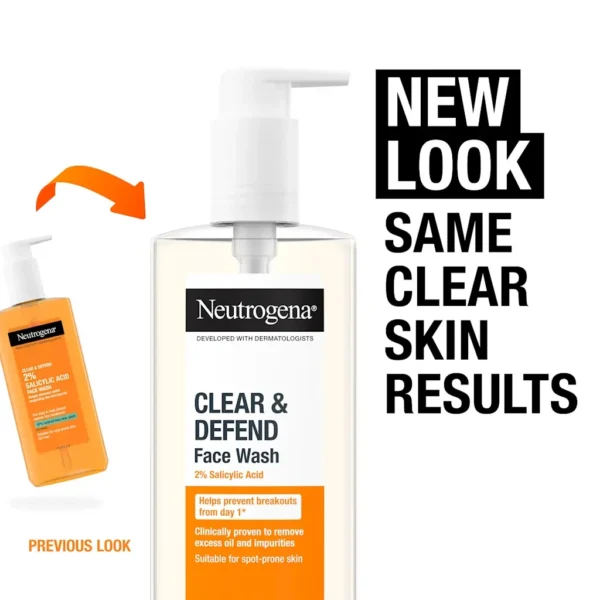 Neutrogena Clear & Defend Facial Wash - 200ml