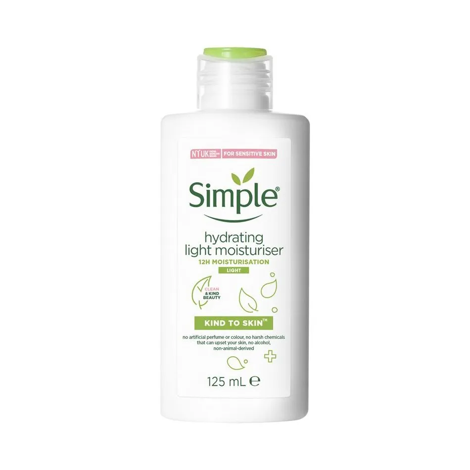 Simple Kind to Skin Hydrating Light Moisturizer 125ml Simple Kind to Skin Hydrating Light Moisturizer 125ml