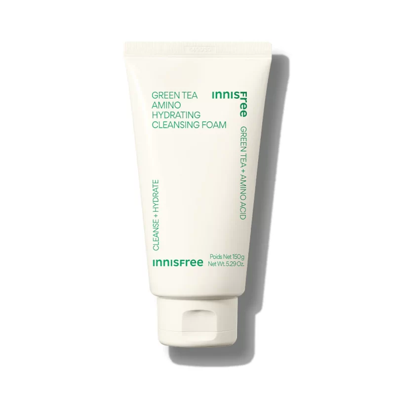 Innisree Green Tea Hydration Amino Cleansing Foam 150g Innisree Green Tea Hydration Amino Cleansing Foam 150g