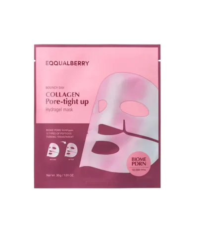 Eqqualberry Collagen Pore-tight up Hydrogel Mask 30g