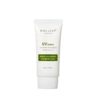 [NINE LESS] ESSENTIALS UV SHIELD SOOTHING SUN CREAM SPF 50+ PA++++ 50G
