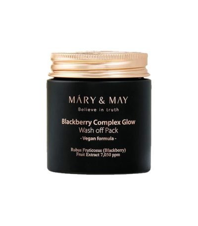 MARY&MAY BLACKBERRY COMPLEX GLOW WASHOFF PACK 125G