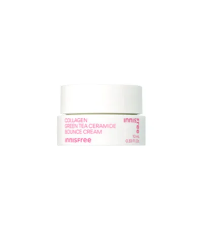 INNISFREE COLLAGEN GREEN TEA CERAMIDE BOUNCE CREAM 10ML (MINI)