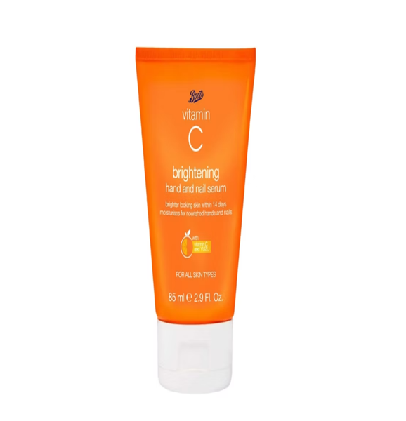 Boots Vitamin C Brightening Hand & Nail Serum 85ml