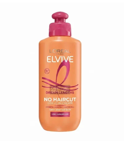Loreal Paris Elvive Dream Lengths No Haircut Cream Leave-In Cream 200ml