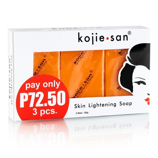 Kojie san skin lightening soap 65gm x3