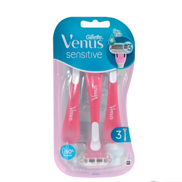 Gillette Venus Sensitive Razors 3 pcs