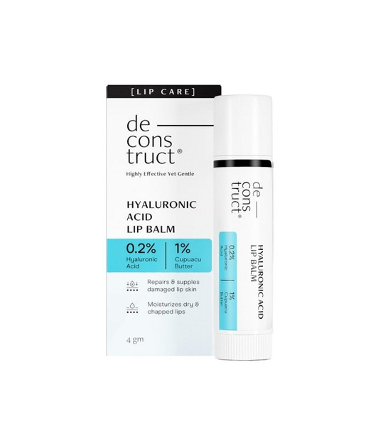 Decosntruct Hyaluronic Acid Lip Balm With SPF15 4gm