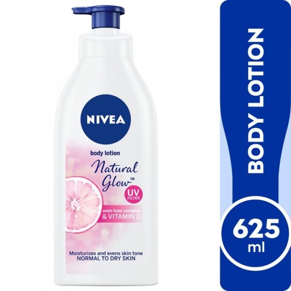 Nivea natural glow body lotion 625ml