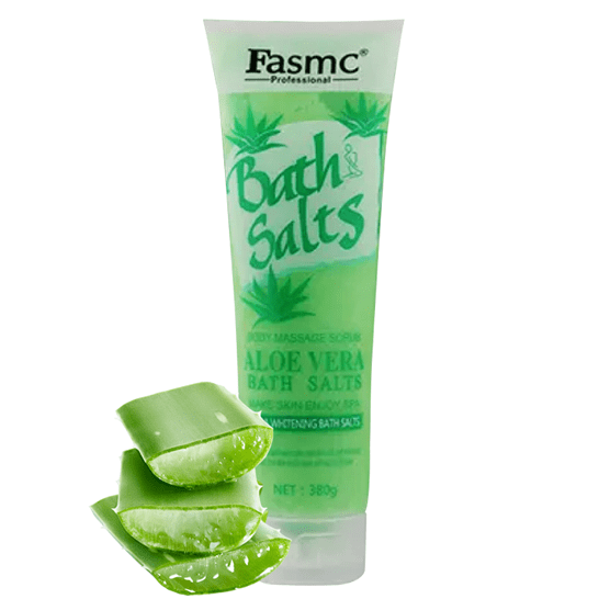 Fasmc Aloe Vera Bath Salts Body Massage Scrub 380g