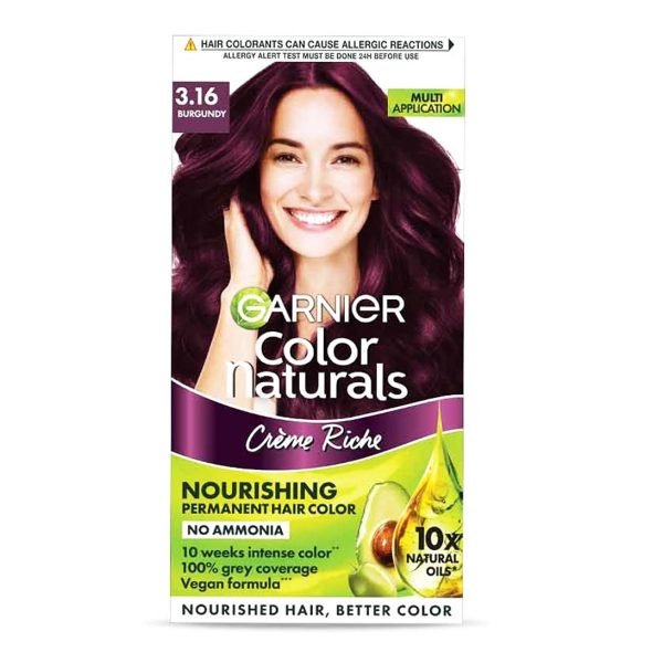 Garnier Hair Color Naturals Shade 3.16 Burgundy