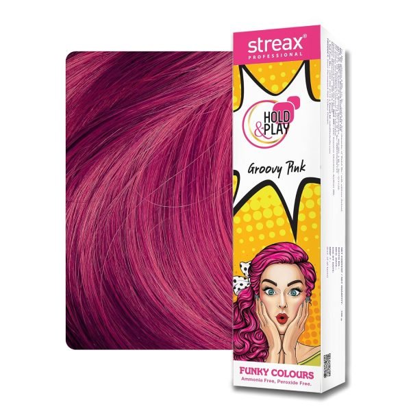 Streax Groovy Pink Hair Colour 100gm