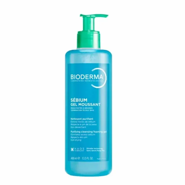 Bioderma Sebium Gel Moussant Purifying Cleansing Foaming Gel