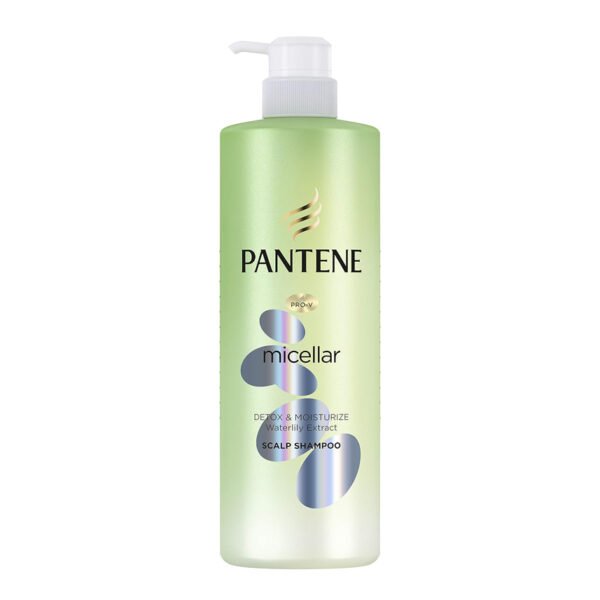 Pantene Detox & Moisturize Waterlily Extract Scalp Shampoo 530ml- In Bd