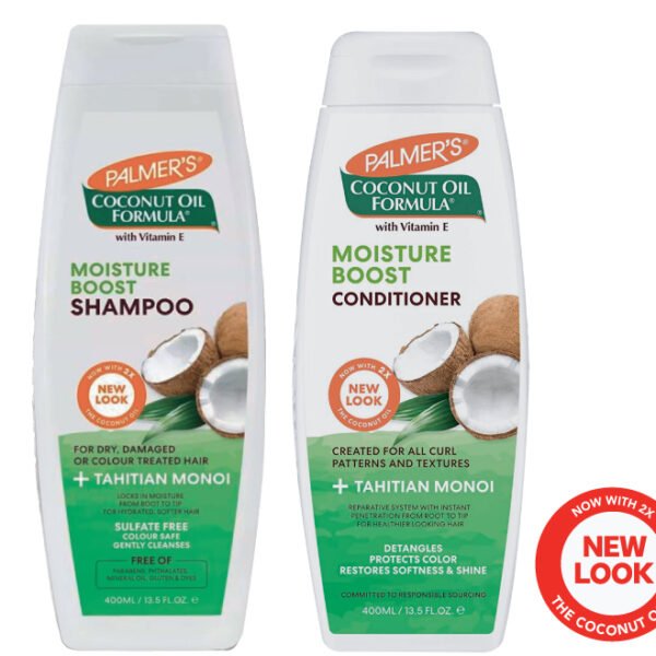 PALMER'S Coconut Oil Shampoo + Conditioner 400ml