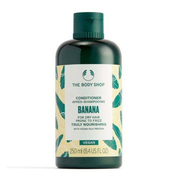 The Body Shop Banana Truly Nourishing Shampoo Conditioner 250ml
