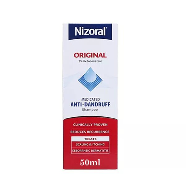 Nizoral 2% Ketoconazole Hair Care Anti-Dandruff Shampoo 50ml