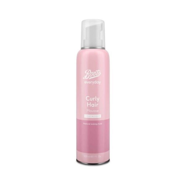 Boots Everyday Curly Hair Mousse Lightweight 200ml