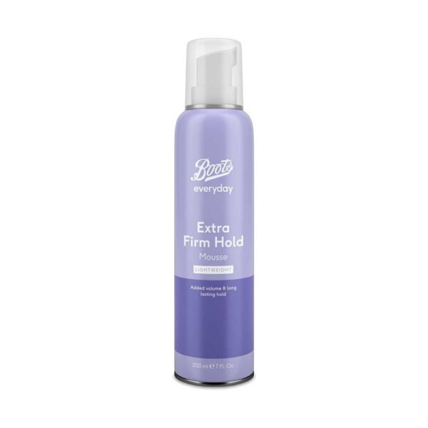 Boots Everyday Extra Firm Hold Mousse 200ml