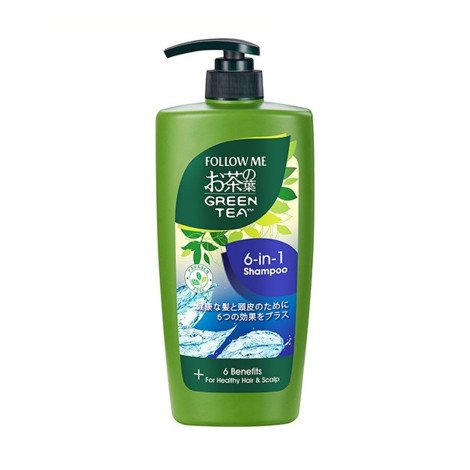 Follow Me Green Tea 6 in1 Shampoo 650ml In BD