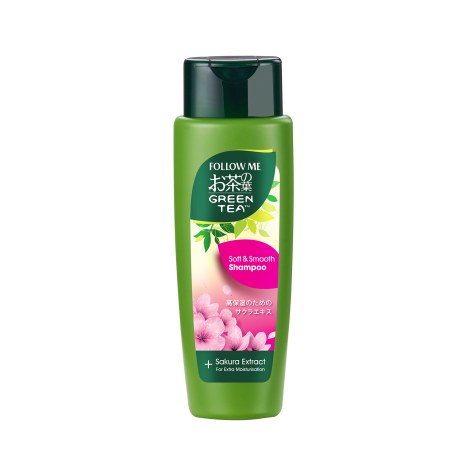 Follow Me Green Tea Soft & Smooth Shampoo 320ml