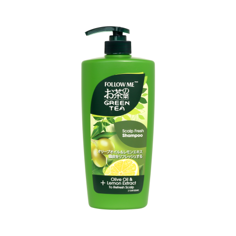Follow Me Green Tea Scalp Fresh Shampoo 650ml In BD