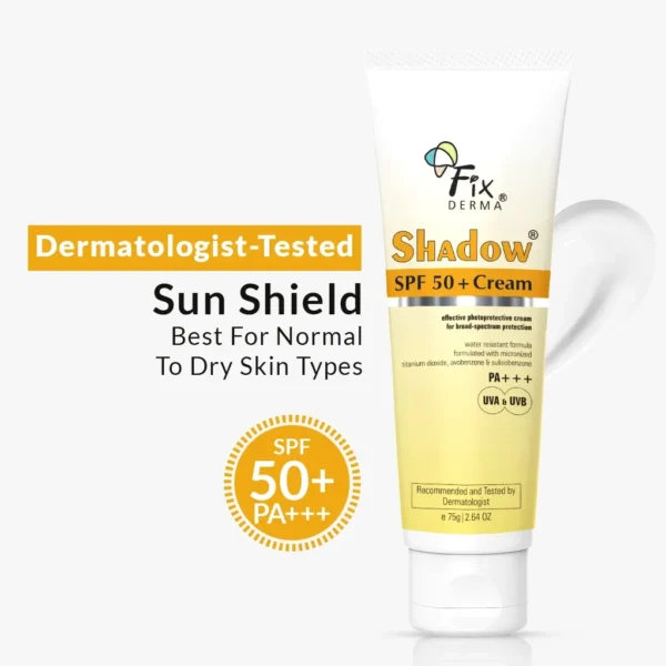 Fixderma Shadow Sunscreen SPF 50 + Cream In BD 75ml