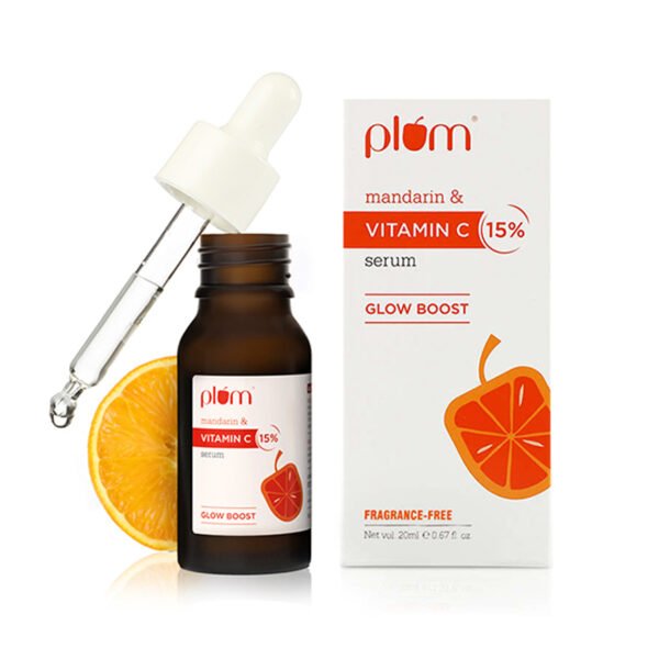 Plum 15% Vitamin C Face Serum with Mandarin 30ml